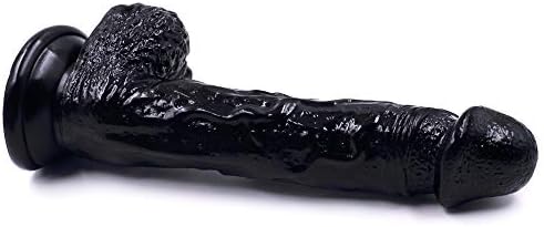 TTQQJJ 8.26 Inch Large Size Wand Lifelike Feel Toys - Black - Daxuedaer2.0