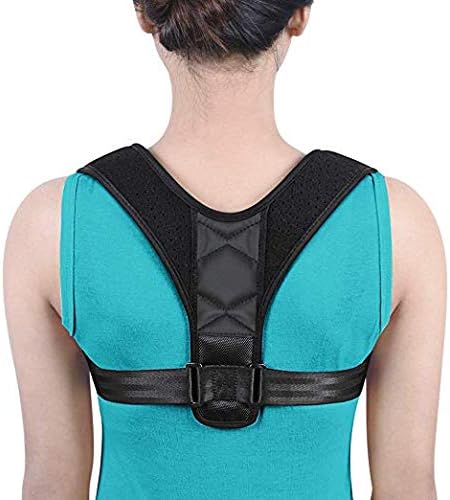 Posture Corrector Brace-Eoney Back Corrector for Man and Women-Effective and Comfortable Adjustable Back Shoulder Clavicle Support Back & Neck Pain Relief
