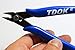 TDOK Wire Cutters Electronic Flush Cutter Internal Spring Cutting Pliers (Blue)
