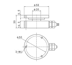 500kg Flat Membrane Box Load Cell Sensor