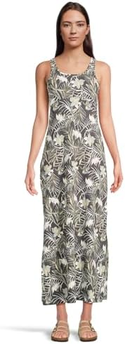 prAna Women's Lata Beach Dress, Black Springtime, X-Small at Amazon Women's  Clothing store