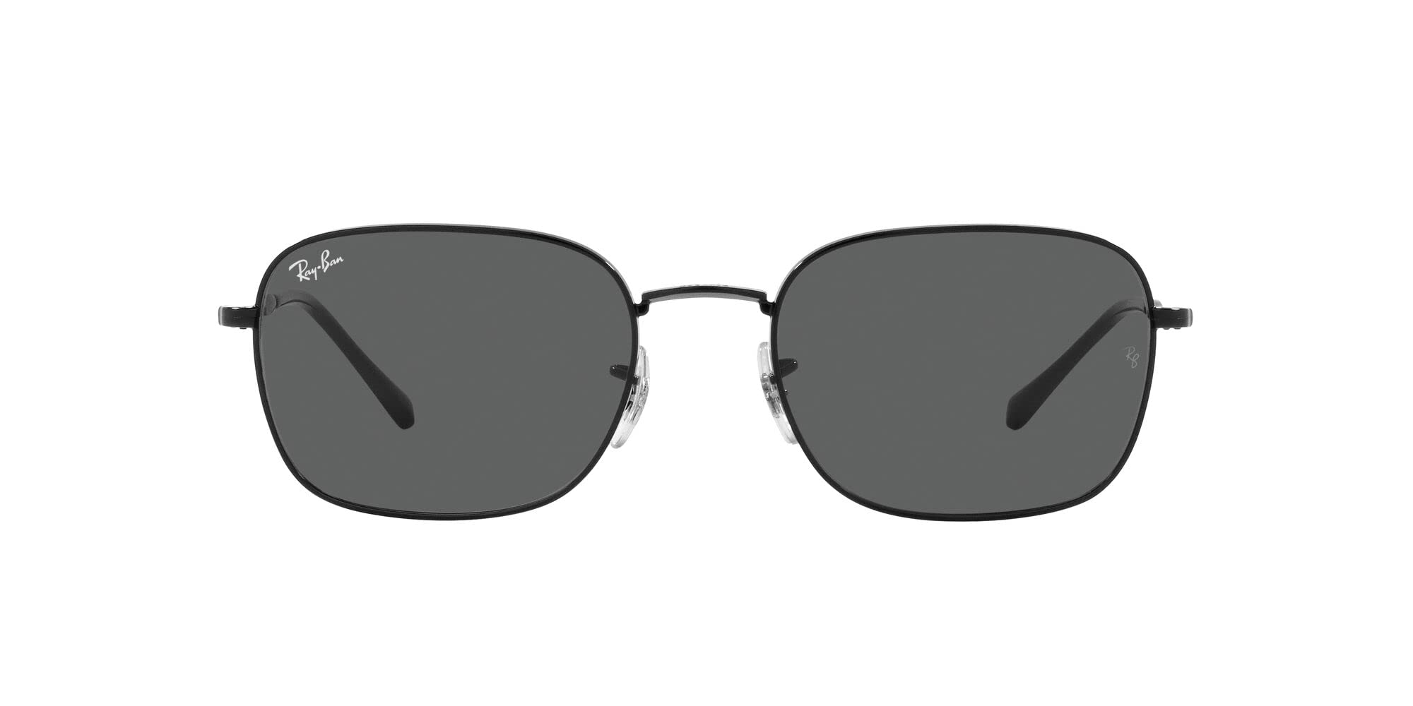 Ray-Ban Unisex RB3706 Square Sunglasses, Black/Dark Grey, 54 mm