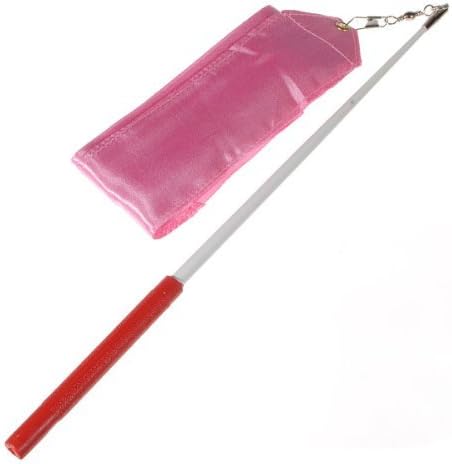 homeking 4m 8 Colors Gym Dance Ribbon Streamer Baton Twirling Rod Rhythmic Art Gymnastic