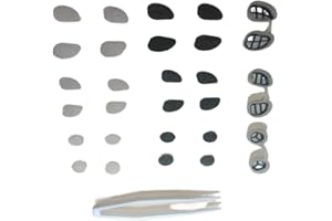 Rofawee Invisible Nasal Filter Ultra-Breathable Nasal Nasal Nose Plugs for Smells with Mini-Air Filtration from Pollen Smoke 
