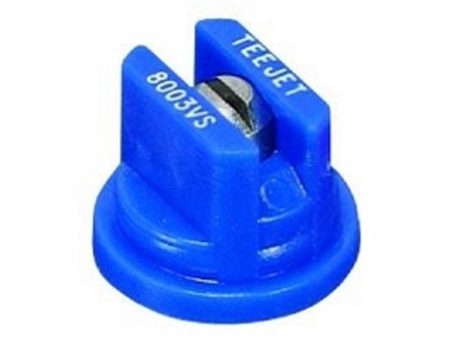 TeeJet TP11003VS Spray Tip, 0.26-0.37 GPM, 30-60 psi, Stainless Steel - Blue