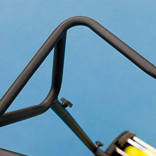 Vermont Tennis Ball Roller Mower & Hopper - 85 Ball Capacity Pickup Hopper with Lockable Lid - Thumbnail 5
