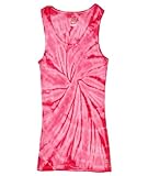 tie dye 100% Cotton Youth Soffe Tank Tops