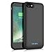 Battery Case for iPhone 8/7, HETP 6000mAh Portable Rechargeable Extended Battery Pack for Apple iPhone 7 & iPhone 8 Charging Case Protective Backup Power Bank (4.7 inch)- Black