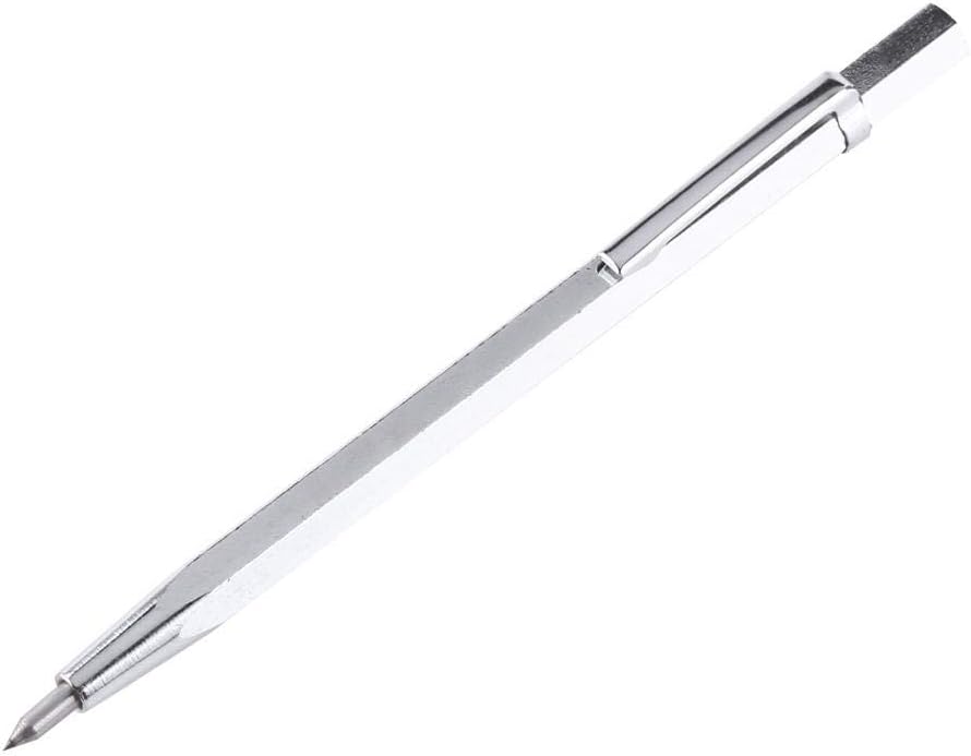 Elprico Tungsten Carbide Tip Scriber Pen Pocket Alloy Engraving Tool for Glass