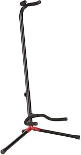 Fender Adjustable Guitar Stand Black Red Original Fender Durable Metal view 2