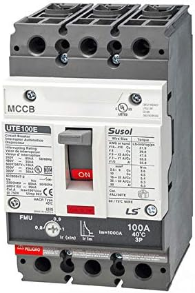 LS Industrial UTE100E-FTU-40, MCCB, 25KA, 3 Pole, 40A