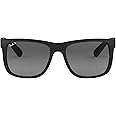 Ray-Ban RB4165 Justin Rectangular Sunglasses