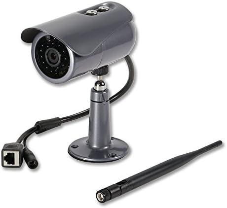 PHYLINK Bullet Outdoor Security Camera Wireless,Wi-Fi, POE, HD 1080P, IP66 Waterproof, Wide View Angle,15M IR Night Vision-iOS, Android App Available