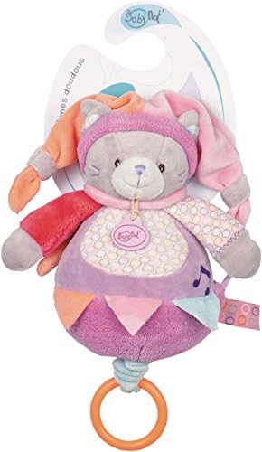 Baby Nat Purple Nina The Cat Music Box [English Language Not Guaranteed]