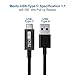 TechMatte USB Type C Cable-UBS C to USB Type A 3.0 (5 feet, Black)
