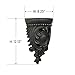 Craftmade CAC-FZ Designer Carved Corbel Door Chime, Hand Painted Florentine Bronze (12.13