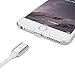 DAEON(TM) Magnetic 6.6ft. 8pin iPhone Lightning USB Charging and Data Transmission Cable, Cord with High Speed Data Transfer for All Lightning Devices (White)