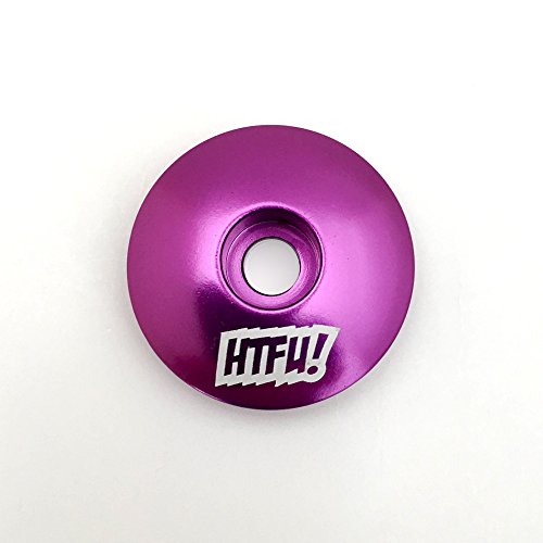 KustomCaps HTFU 1 1/8" Bicycle Headset Cap (Purple)