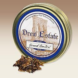 habano757: Drew Estate Pipe Tobacco Tin 50 GRAMS GRAND CENTRAL (WOW)