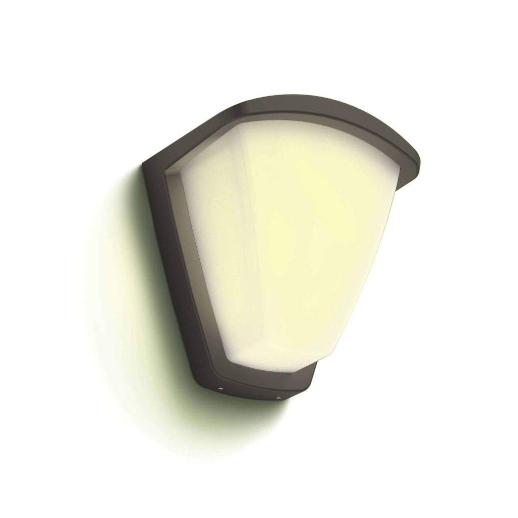 Philips Lighting Philips Mygarden, Applique Murale D'Éclairage Extérieur Led, Anthracite, Nécessite Une Ampoule Led E27 Max 60W
