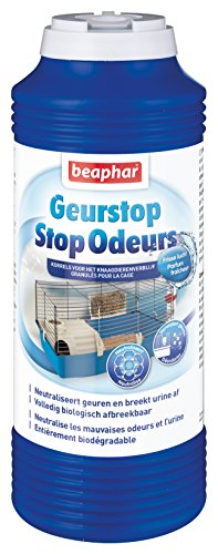 Beaphar Odour Stop/Granules Odor Neutralizer for Litter for Rodents, 600聽g