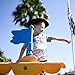 ECR4Kids Indoor/Outdoor Buccaneer Boat with Pirate Flag Play Structure for Kids