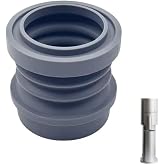 OYSTERBOY Food Grade Durable Silicone Bellows Single Dose Hopper Compatible with Lagom Mini Coffee Grinder for Zero Rentention Pure Flavor