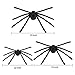GABOSS Halloween Giant Spider Plush Scary Spider Toys for Kids Halloween Party Decorations or Haunted House Decor