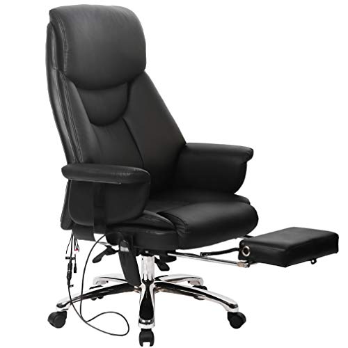 BestMassage Executive Office Massage Chair Vibrating Ergonomic Computer Desk Chair