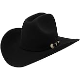 Original Tombstone 20X Western Cowboy Felt Hat - Sonora Style - Black