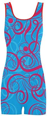 Women's Vintage Floral BoyLeg One Piece Swimsuit Swimwear Tankini