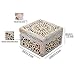 Hashcart Hand-carved Jewelry Box - Decorative Trinket Box - Keepsake Box - Anniversary, Housewarming Gifts For Women | Ring box |