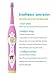 Haigerx Rechargeable Electric Toothbrush for Kids (Pink)