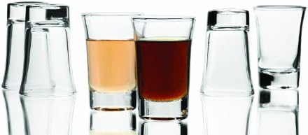 Circle Glass Urban Collection Shot Glasses (set of 6)