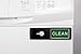 Clean Dirty Dishwasher Magnet Gift Set by Integrity Chef - Premium Quality Sign, Sliding Dish Washer Indicator, Professional Grade Magnetic Backing, Great for Home or Office, SAVE A LIFE!