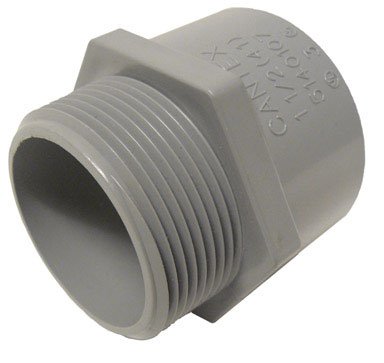 Photo 1 of Cantex 1/2 in. Dia. PVC Male Adapter For PVC