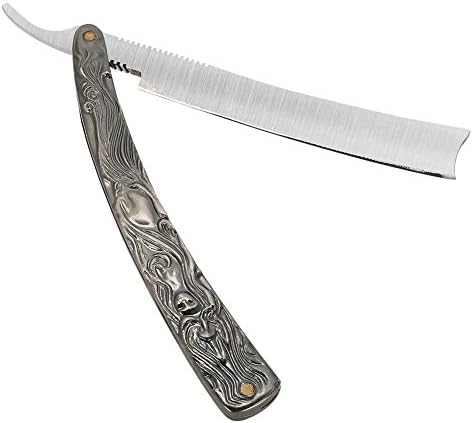 理容カミソリ 髭剃り 散髪用 炭素鋼 切れ味抜群 コンパク 木製ハンドル シェービング 超美品再入荷品質至上 凹面ブレード 理髪師 直刃剃刀 折りたたみナイフ 男性用 ヘアカットツール