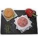 ZeZaZu Parchment Paper Squares - 5.5 x 5.5 inches (500 sheets) - MADE IN EUROPE - for Baking, Hamburger, Diamond Painting Craft | Dual-Sided Coating, Non-stick, Siliconized, Convenient Dispenser Box