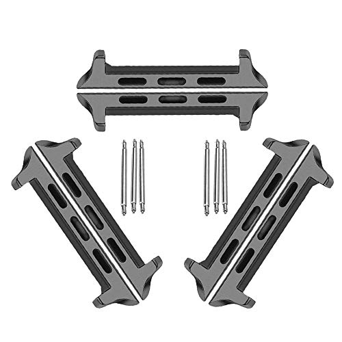 Odermo Connector Adapter Kit for Apple Watch Band Stainless Steel Adapter Buckle Clasp 38 40 42 44