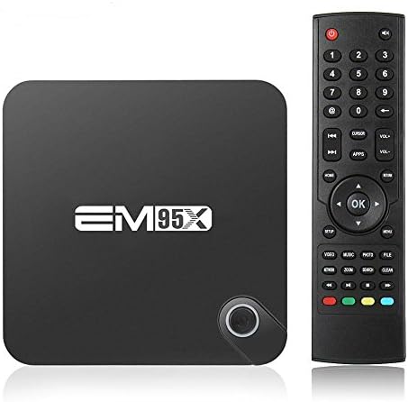 MaQue Android 6.0 TV Box EM95X Amlogic S905X Quad Core 64bit UHD 4K2K 60fps HDMI WiFi Bluetooth 4.0 Smart Media Player