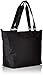Pocket Laptop Tote Top Handle Bag, BLACK QUILT, One Size