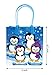 Tiny Mills Penguin Winter Themed Party Favor Bags Treat Bags with Handles Candy Bags for Holiday Party Gift Bags Christmas Holiday Party Supplies,12 Pack