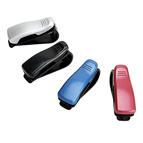 VT BigHome Auto Accessories Eyeglasses Clip Ticket Card Clamp Fastener Cip Portable Car Glasses Case Car Sun Visor Sunglasses Holder