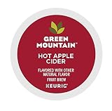 Green Mountain Hot Apple Cider single serve capsules for Keurig K-Cup pod brewers, 24 Count