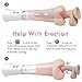 Handsfree Blow Job Stroker for Men Stamina Training Soft Silicone Device Men's Adult Toys Artificial 3D Realistic Lifelike Toys for Men Electric Deep Thrusting Massage Cup Underwear Toys, Tshirt