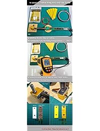 WAHHING 10PCS Algodón grueso de bloque de calefacción de 2 mm (10 unidades) para aislamiento térmico de boquillas calentadoras de impresora 3D
