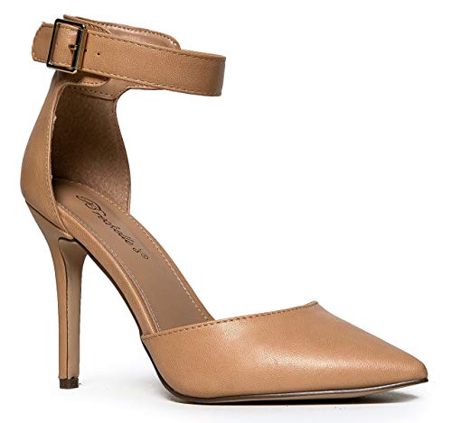 lakma ankle strap pointed toe pump