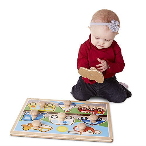 2 Melissa+Doug+Vehicles+Wooden+Puzzle