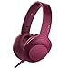 Sony h.ear on Premium Hi-Res Stereo Headphones (wired), Bordeaux Pink