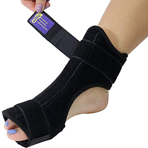 Pack of 2 - Everyday Medical - Plantar Fasciitis Night Splints for Both Feet - Plantar Fascia Pain Relief Sock- Stretching Support Boot Best for Achilles Tendonitis, Heel, Arch Foot Pain